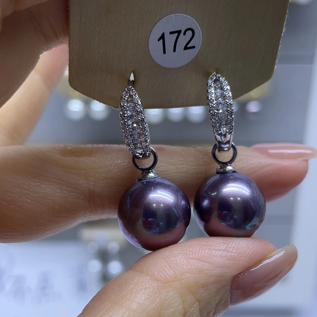 未镶嵌淡水珍珠耳饰