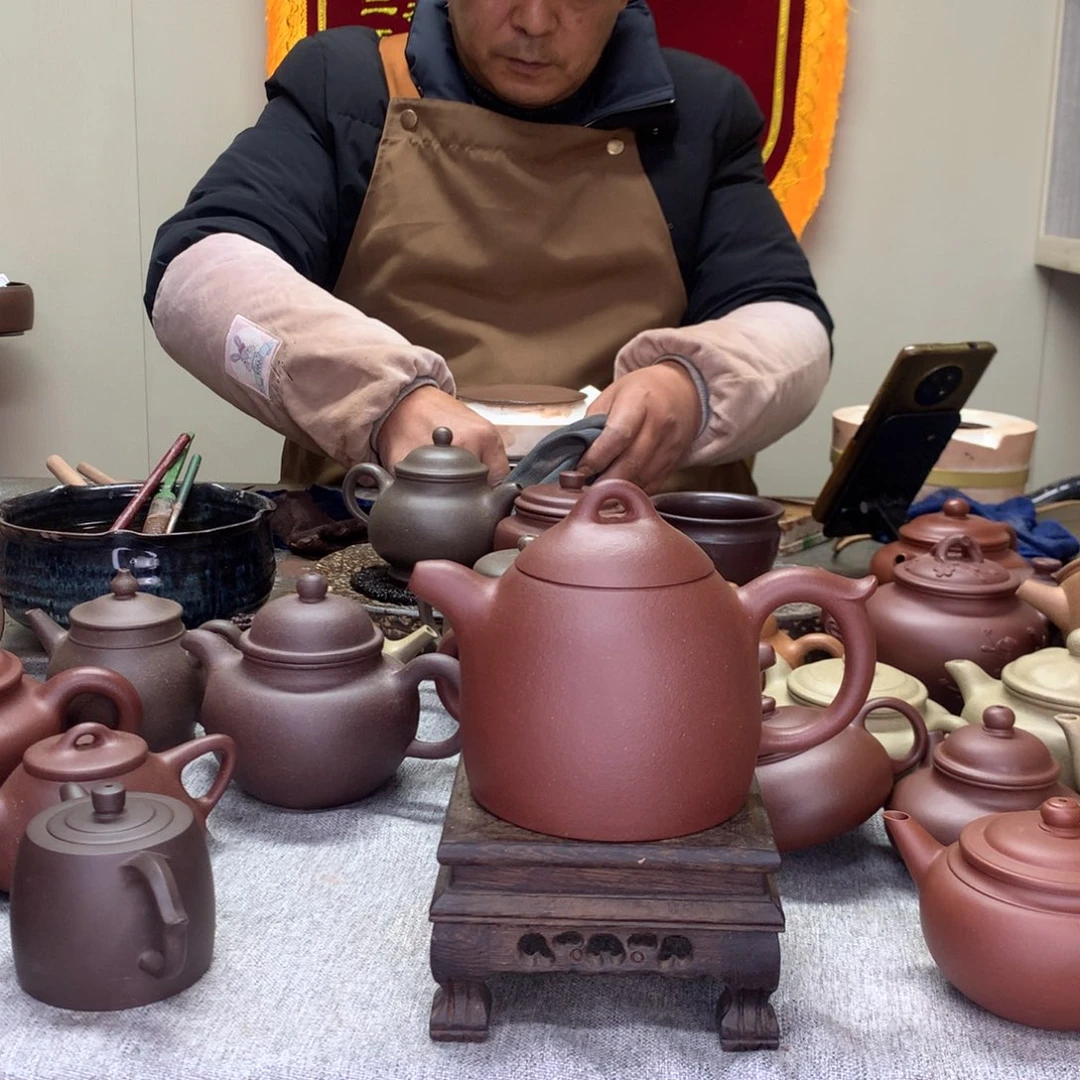 底槽青茶壶秦权430C半手工制作