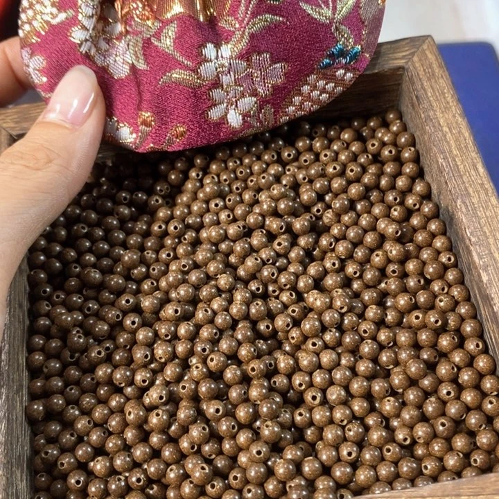 泥塑天麻丹0.4瑕疵珠香包约45克