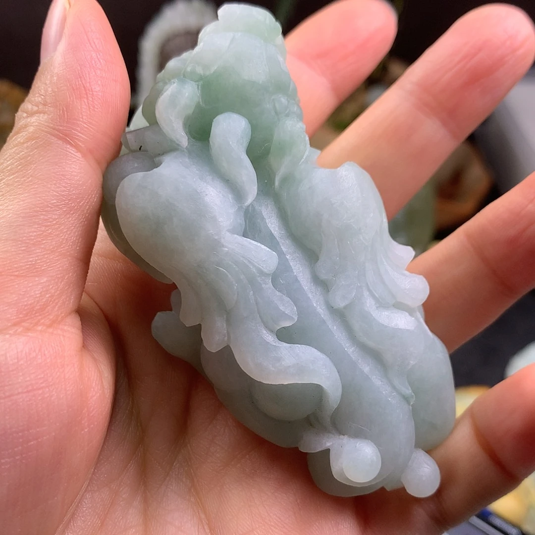 定制翡翠未镶嵌貔貅