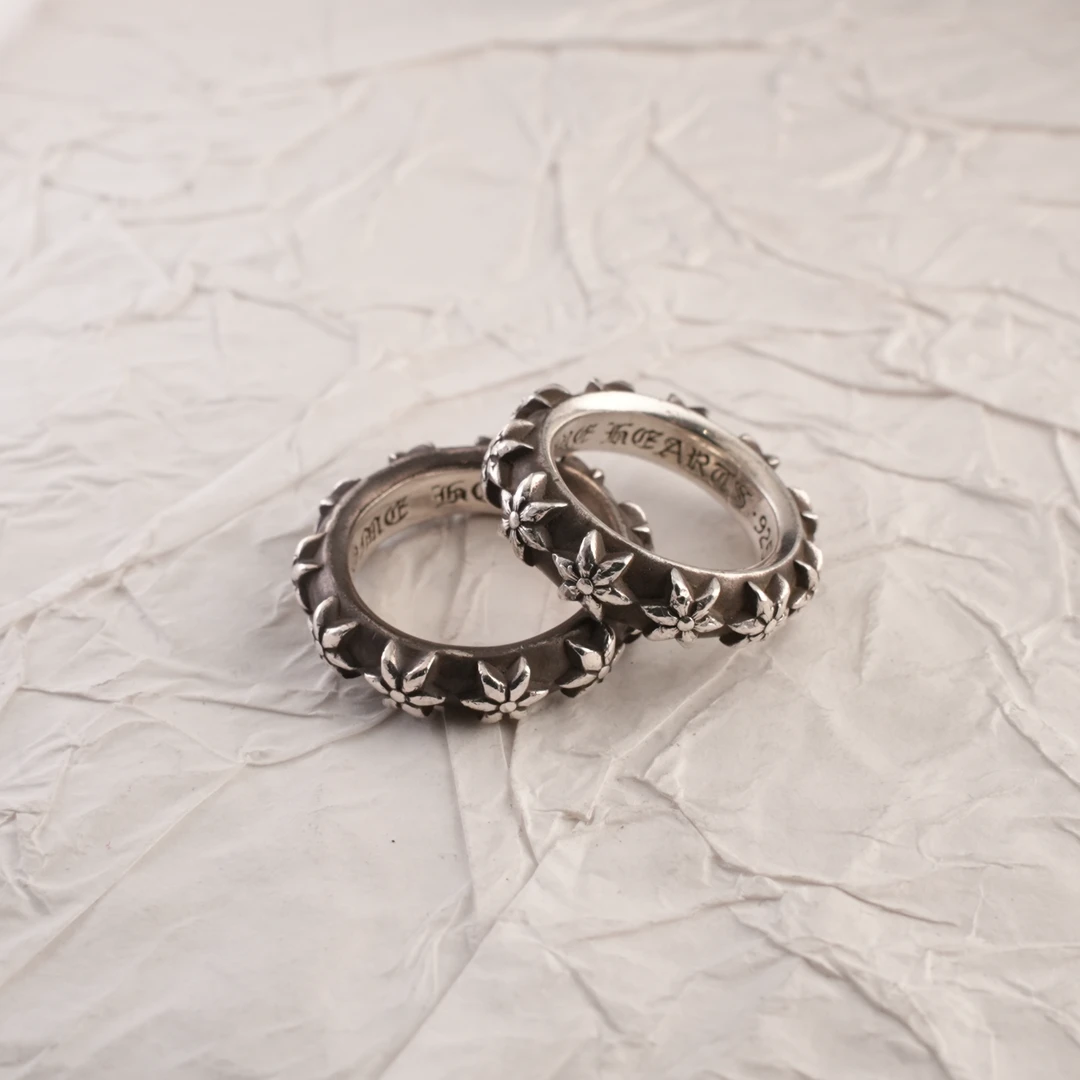 99新 Chrome Hearts/克罗心 六芒星戒指