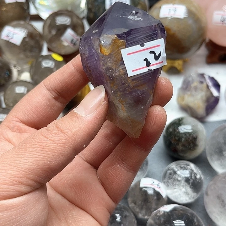 紫晶103克紫水晶原石未镶嵌