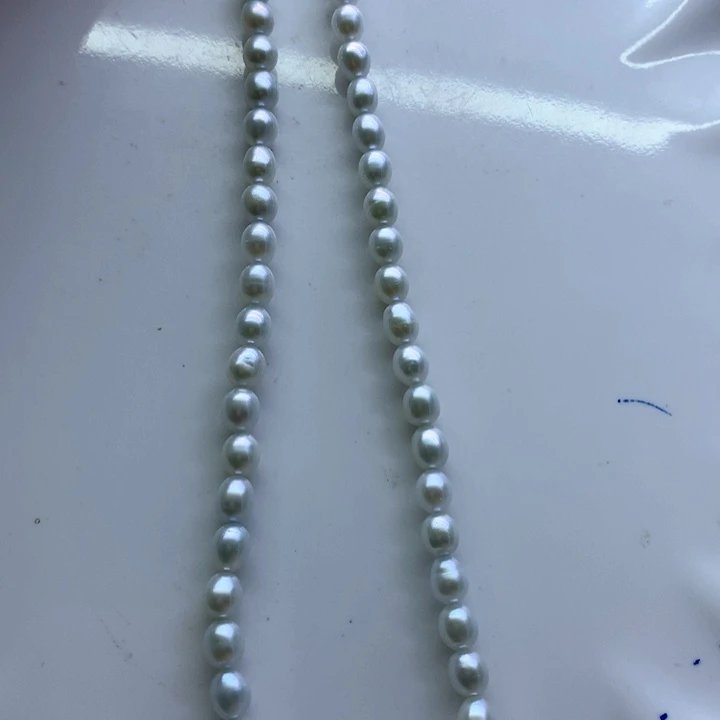 淡水珍珠合金颈饰