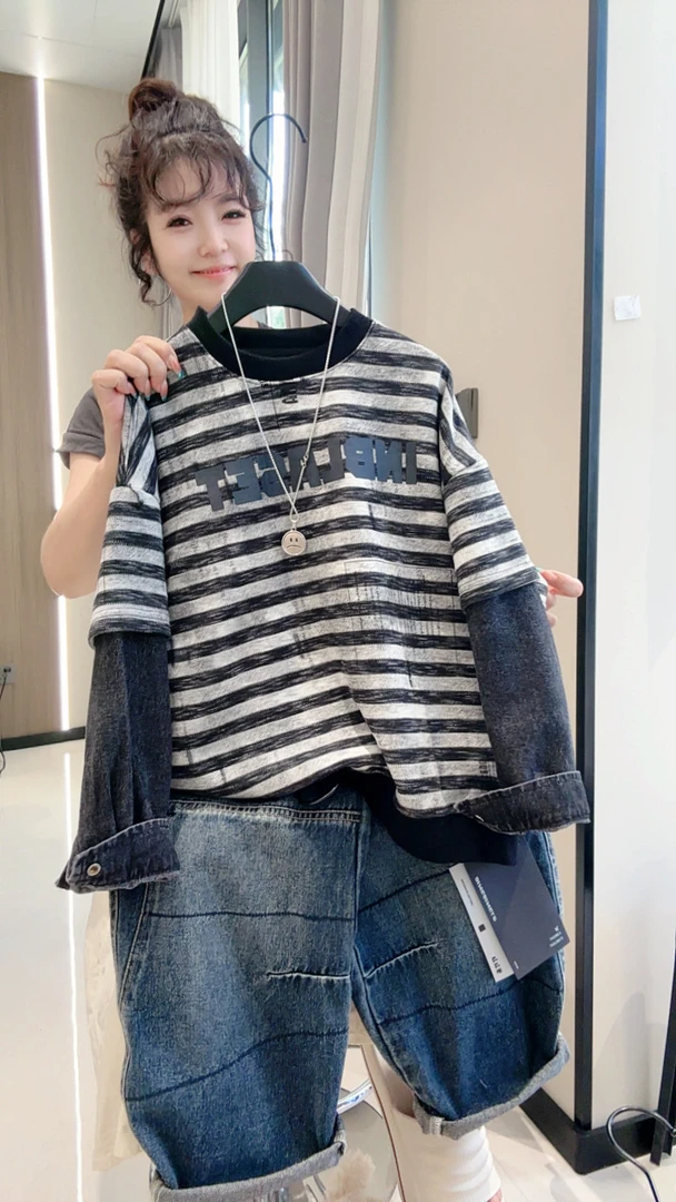 男女童卫衣春秋季2025新款时髦洋气儿童秋装长袖t恤中大童上衣