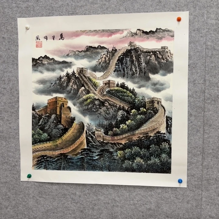 清***风国画花鸟等多种鸟类和鸟类为