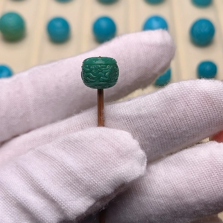 绿松石未镶嵌绿松石六字9.4