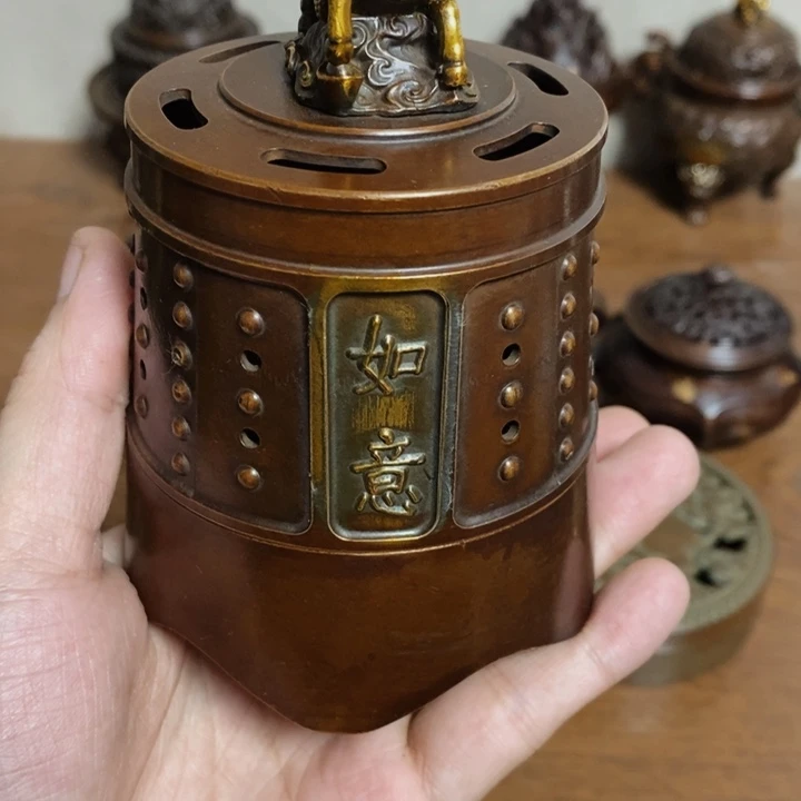 铜盛世铜炉铜器工艺品