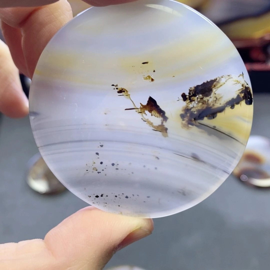 玛瑙/玉髓颈饰未镶嵌编号84