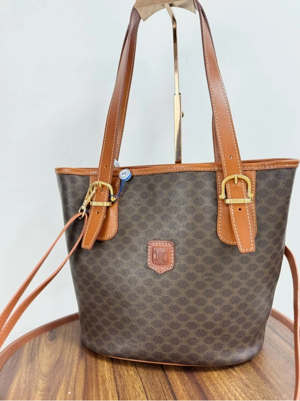 95新 Celine/思琳 全原薇薇安水桶包 单肩包