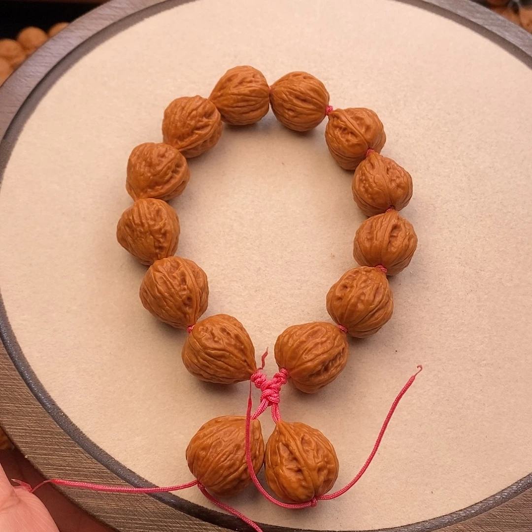 文玩核桃手串爱心蛙