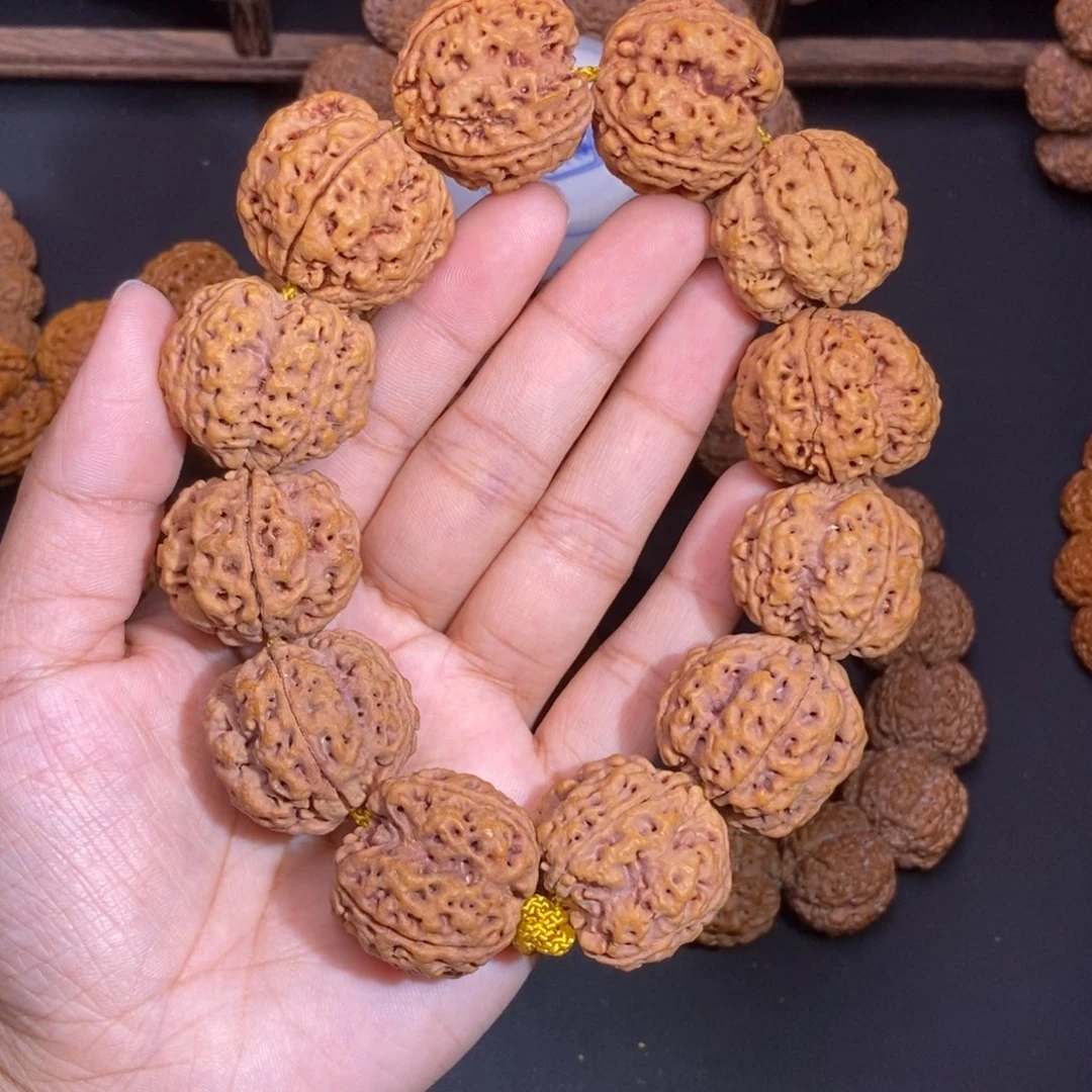 金刚菩提手串四叶草29mm