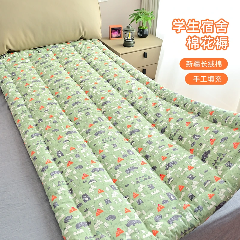 新疆纯棉全棉花垫被褥子床垫软垫家用垫学生宿舍单人棉絮被褥铺底