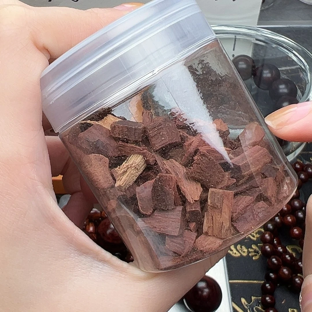 木海南红降碎料30克