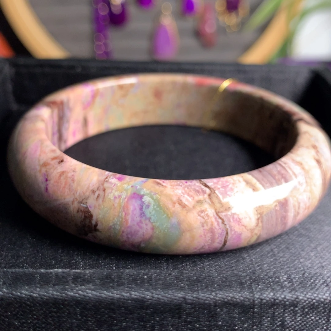 苏纪石（舒俱来）未镶嵌手镯