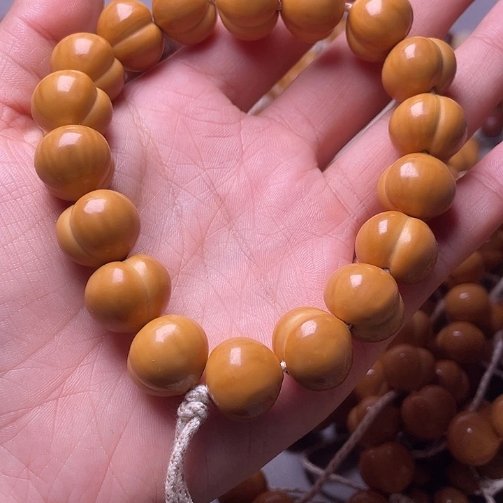 手串猴头核桃16尺寸镜面柯基屁桃手持全品无暇