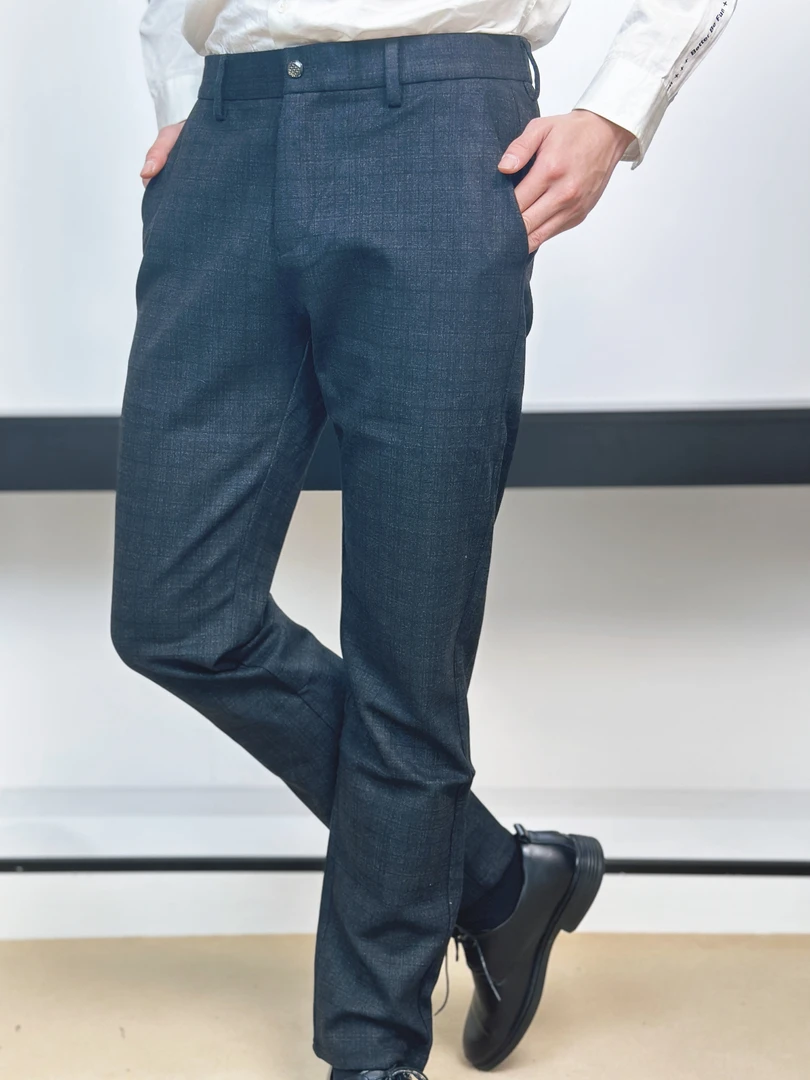 男士商务直筒时尚修身弹力春秋薄款运动户外断码休闲裤（201-400）