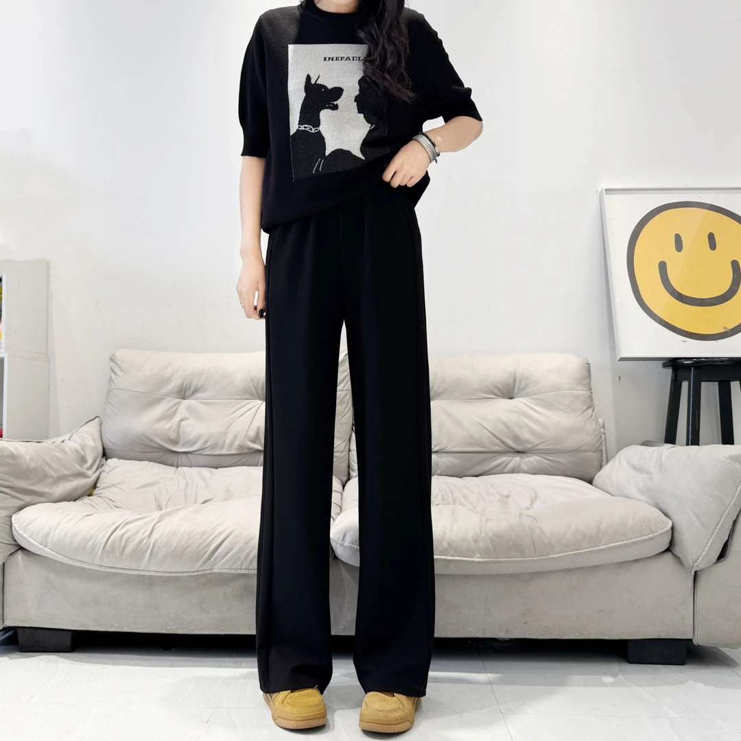 【店夫人定制】2025秋季新款 巨显瘦 巨遮胯 巨好穿的阔腿裤