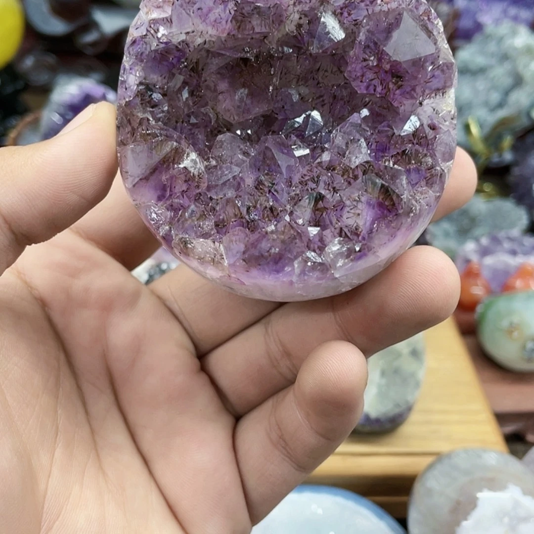 大型摆件（非配饰）紫晶未镶嵌