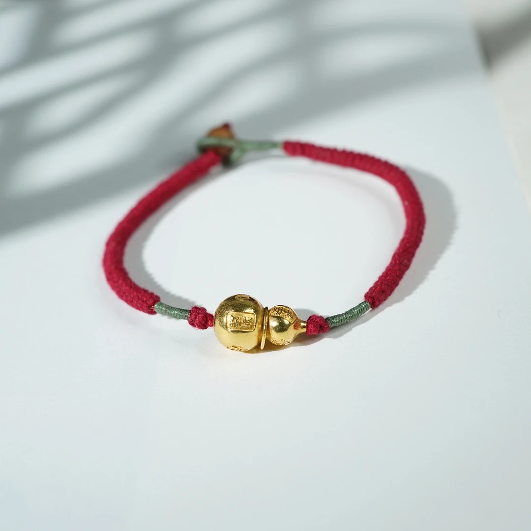 【万笙】葫芦*手绳*18k金镶嵌