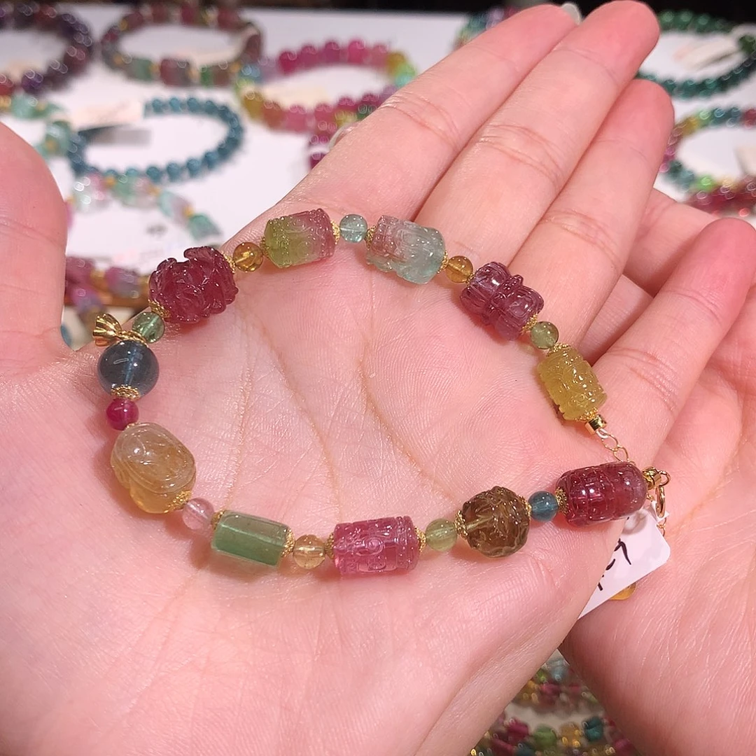 手串未镶嵌碧玺多样性发其一