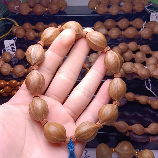 手串/手链橄榄核橄榄核三花铁蒜手串