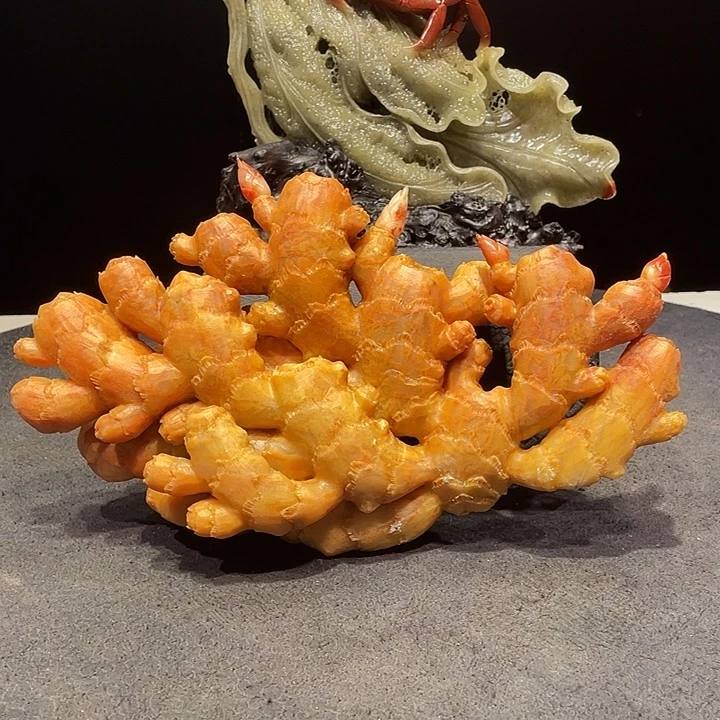 伍***自寿山石山水画作品欣赏