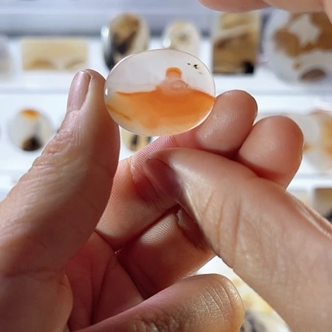 【闪购商品】玛瑙/玉髓珠宝半成品未镶嵌?**゛