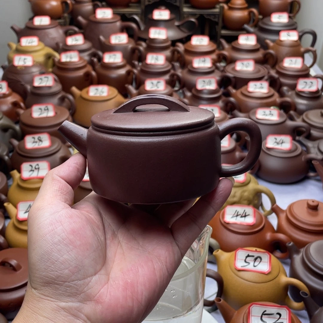 茶壶紫砂宜兴紫砂半手工