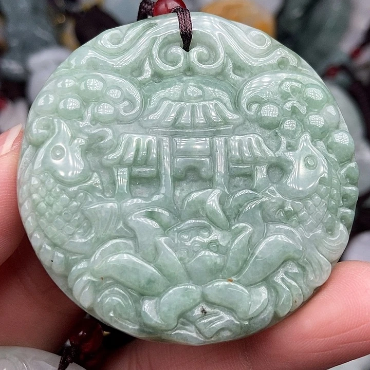 颈饰未镶嵌翡翠翡翠