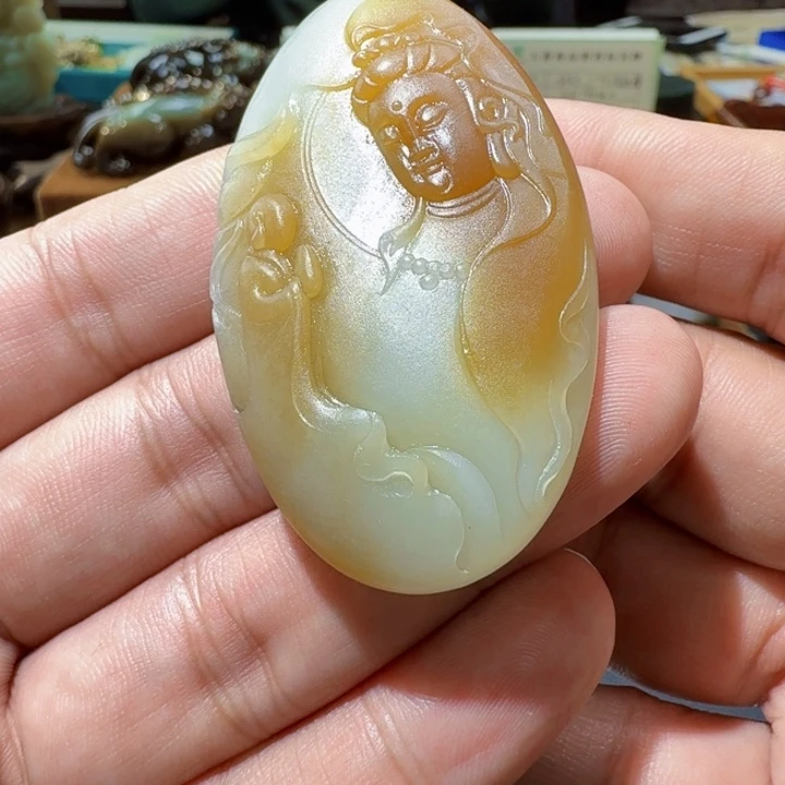 未镶嵌和田玉挂件