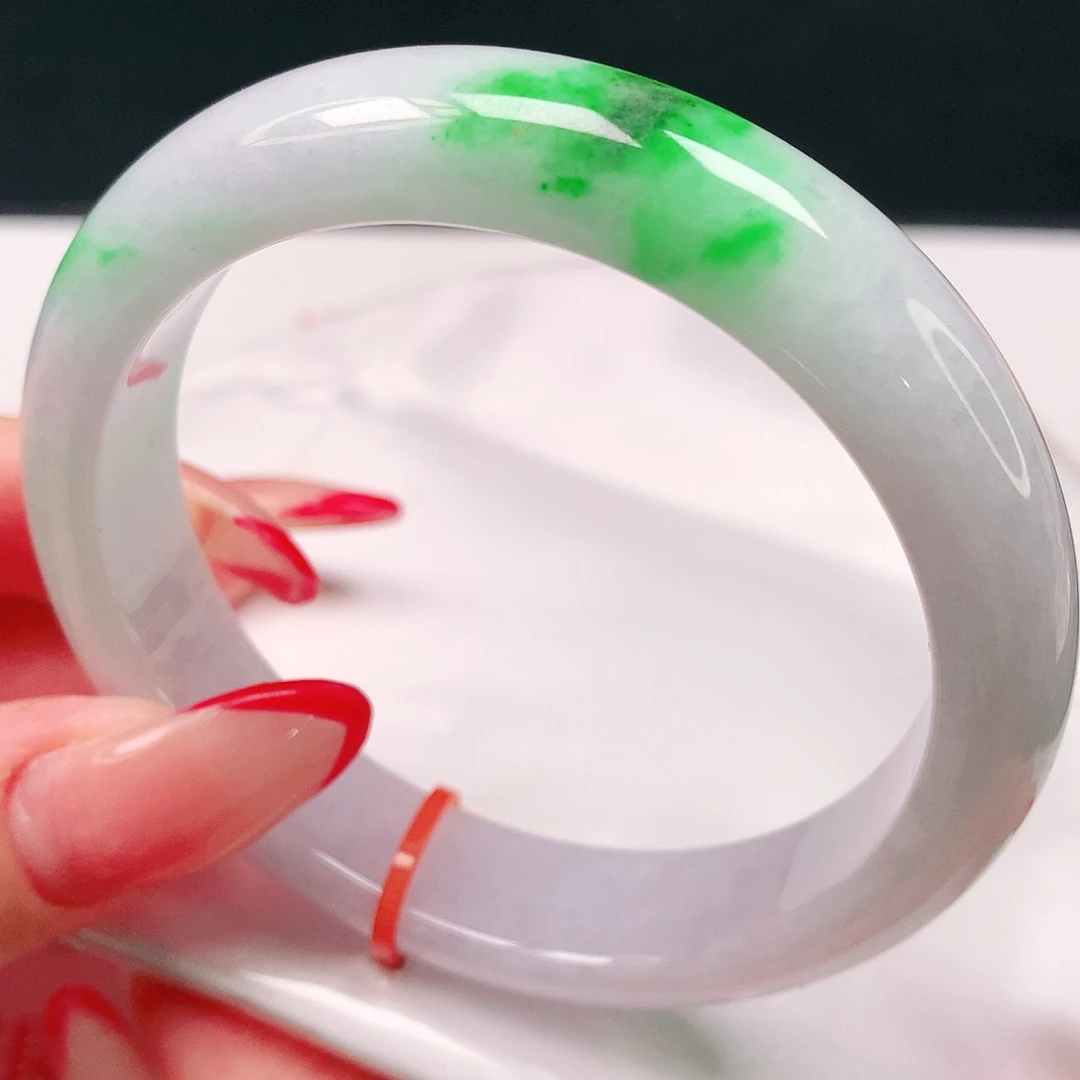 翡翠未镶嵌手镯天然翡翠1324