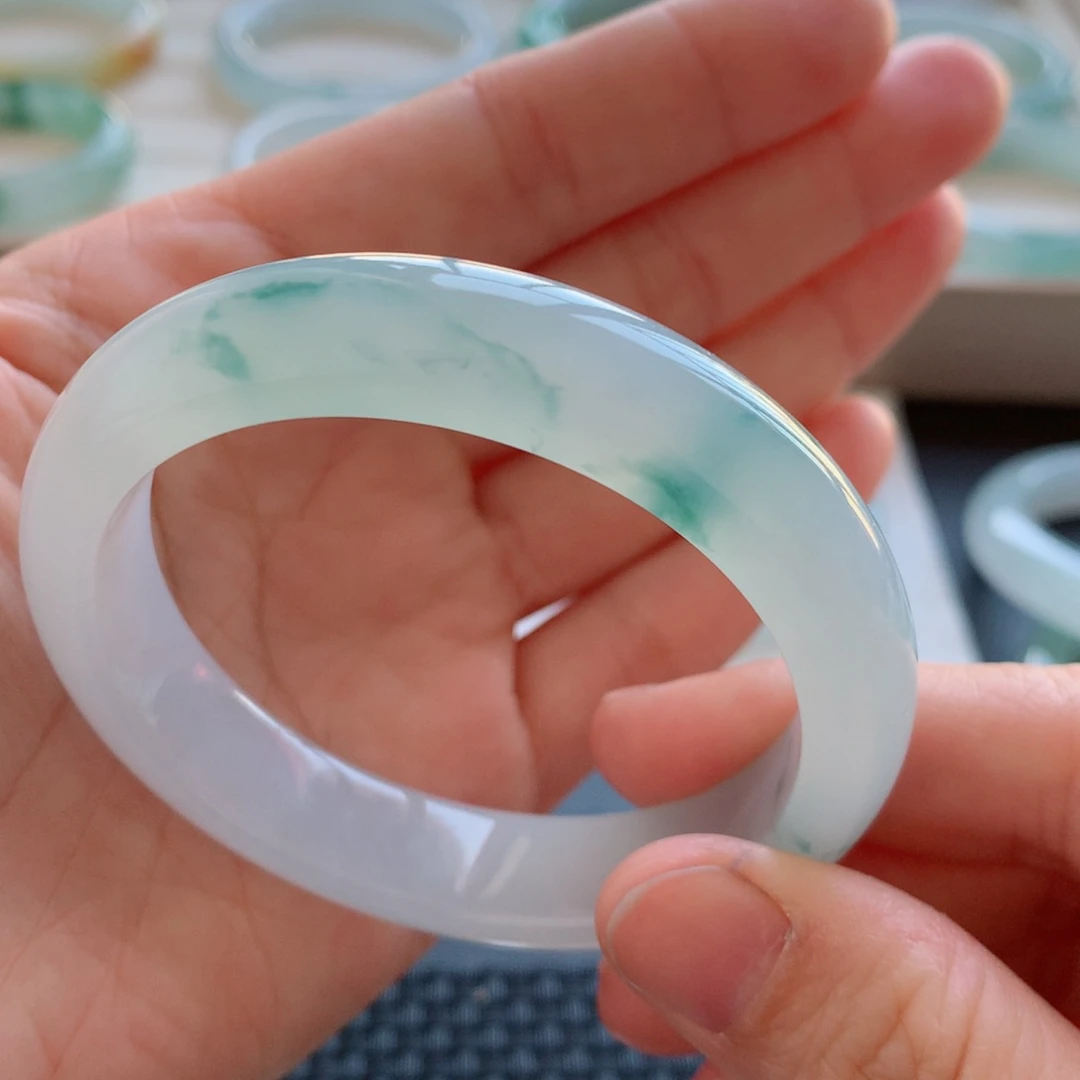 未镶嵌手镯翡翠5号-54.2