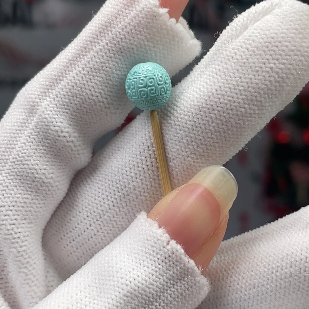 绿松石未镶嵌挂件