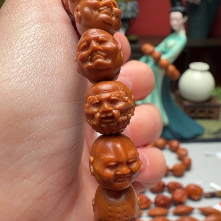橄榄核手串/手链须派罗汉