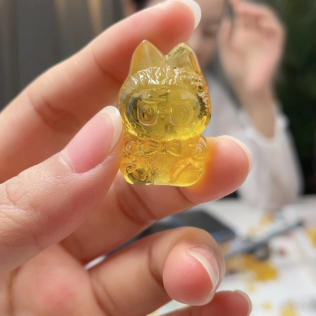 未镶嵌琥珀裸石琥珀吊坠
