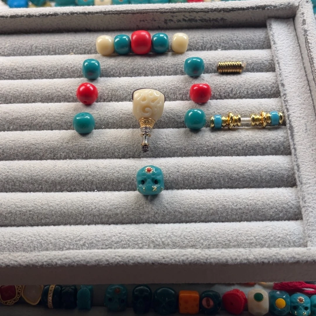 简***六琉璃颈饰琉璃配饰14