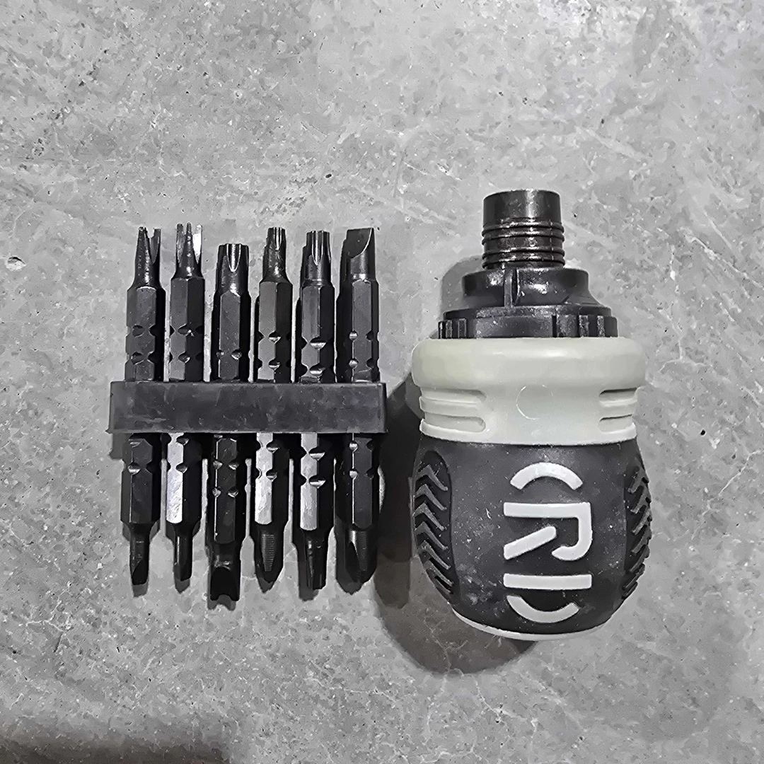 多功能伸缩棘轮螺丝刀带磁性两用十字一字改锥双头螺丝批萝卜头