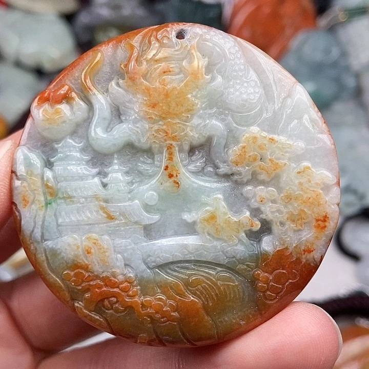 颈饰未镶嵌翡翠翡翠