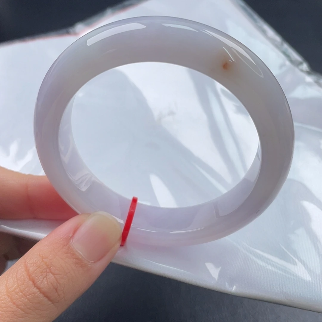 翡翠未镶嵌手镯53正圈