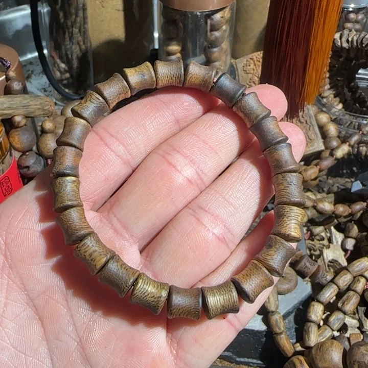 沉香碎屑沉香，陆河竹节08