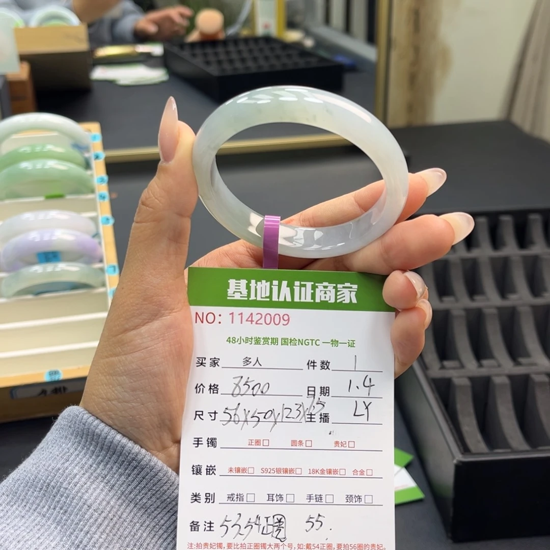 未镶嵌手镯翡翠手镯