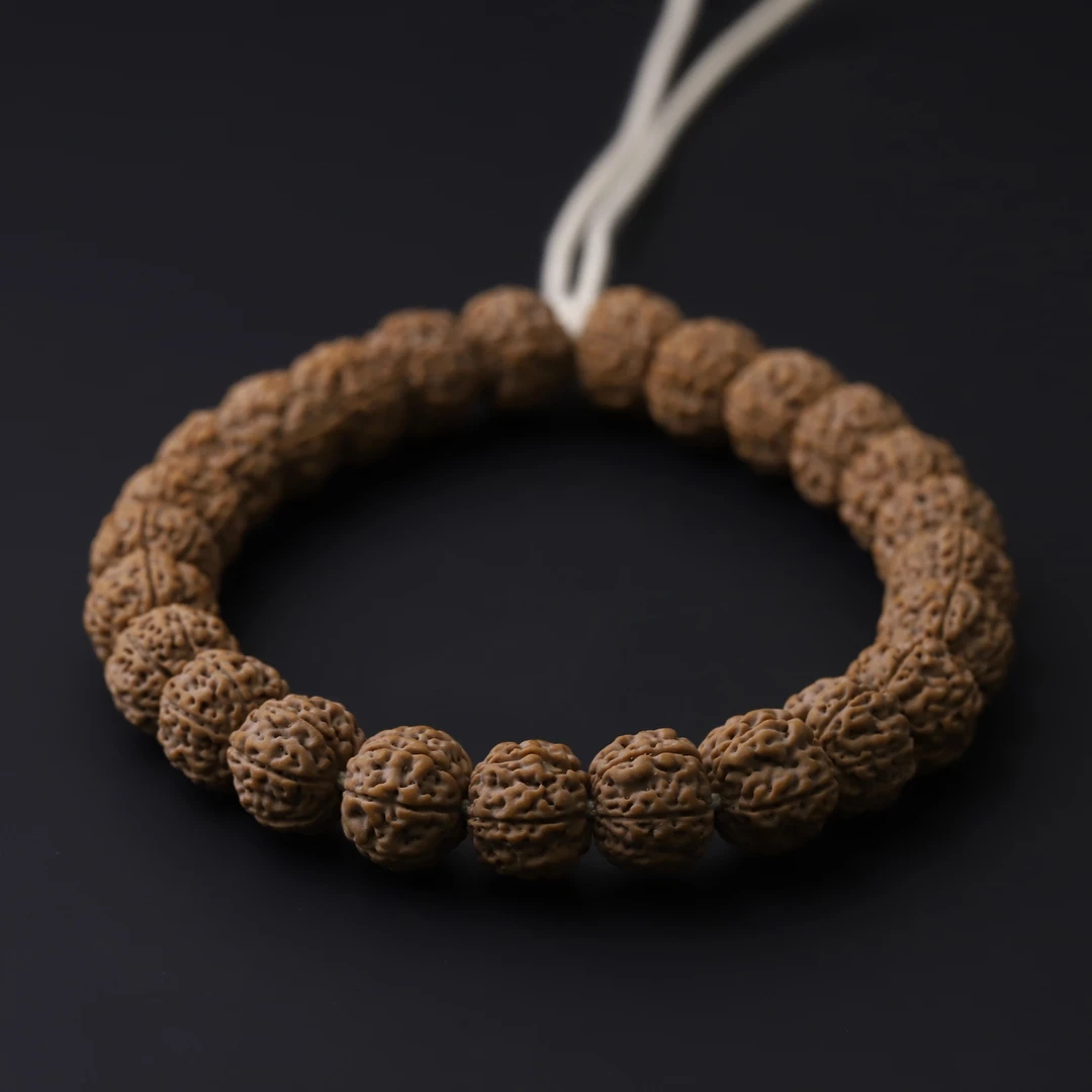 S8401-2【天价蜂巢】定制款原桩六瓣蜂窝小金刚菩提单圈文玩手串