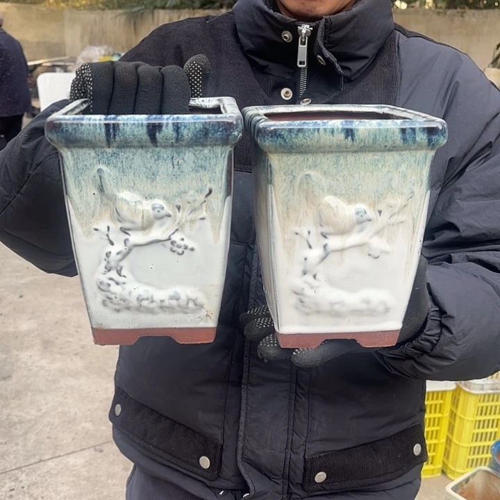 红陶微瑕白口径14高度19