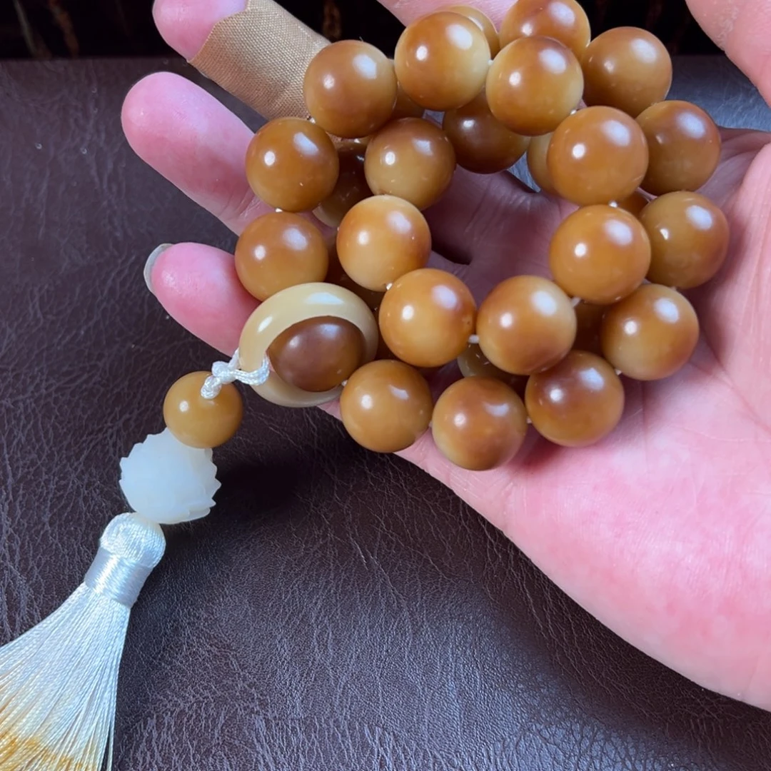 吊坠星月菩提老菩提根双圈