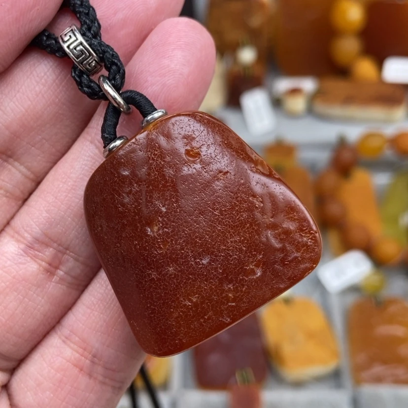 【闪购商品】未镶嵌颈饰琥珀