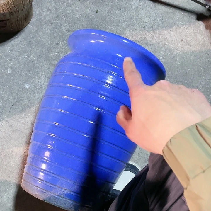 紫砂花盆25.35花盆瑕疵