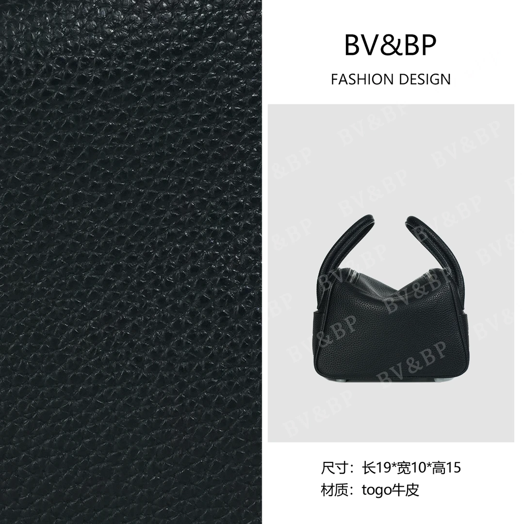 BV&BP· 原创设计 真皮高定手提单肩包9962-黑色