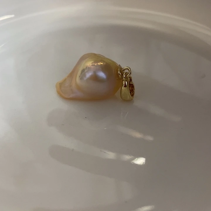 未镶嵌淡水珍珠吊坠(不含链)