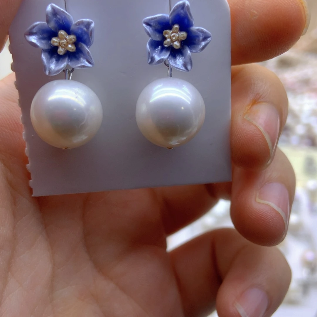 耳饰未镶嵌淡水珍珠