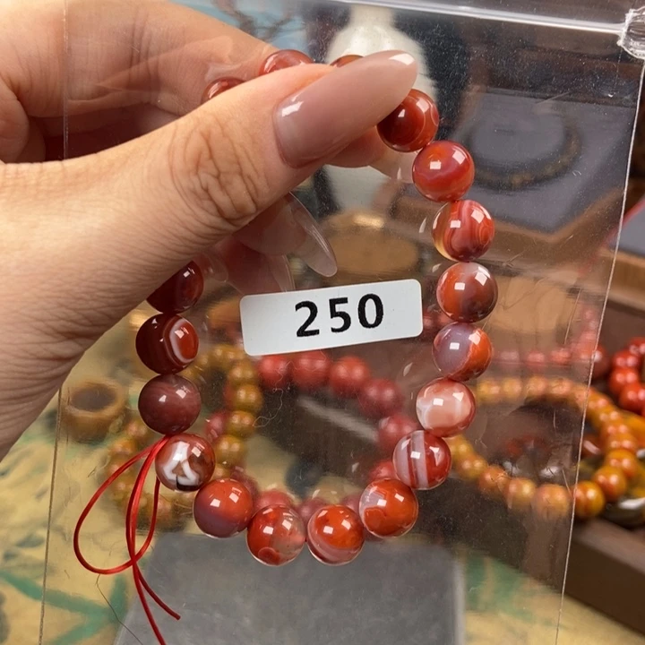 未镶嵌手链南红玛瑙
